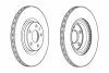 Диск гальмівний ПЕРЕДН FIAT 500L 09.12- -ua FERODO DDF2329C (фото 2)
