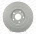 Комплект гальмівних дисків (2 шт) задн лів/прав OPEL ASTRA K 1.0-1.6D 06.15-12.21 FERODO DDF2425C (фото 1)