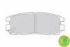 Колодки гальмівні дискові ЗАДН ISUZU PICKUP,APV,D-MAX,TROOPER,VEHICROSS 2.3-3.2I 94.08-,02.07- -ua FERODO FDB1017 (фото 2)