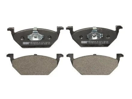 Колодки тормозные дисковые передние SEAT IBIZA 02-. TOLEDO 98-06. CORDOBA 02-09. LEON 99-06. SKODA FABIA FERODO FDB1094