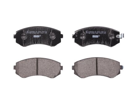 Колодки гальмівні дискові ПЕРЕДН NISSAN LAUREL C33 (-ABS), MAXIMA A31 (-ABS),SILVIA -ua FERODO FDB1166