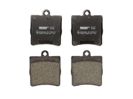 Колодки гальмівні дискові ЗАДН MB W 202 (C CLASS) 1.8, 2.0, 2.2 06.00- FERODO FDB1311