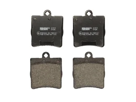 Колодки тормозные дисковые задние MB W 202 (C CLASS) 1.8, 2.0, 2.2 06.00- FERODO FDB1311