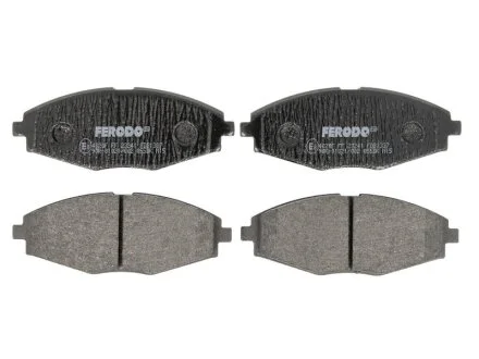 Колодки тормозные дисковые передние GM DAEWOO MATIZ 0,8 1,1 05- LANOS 1,5 99- R13 FERODO FDB1337