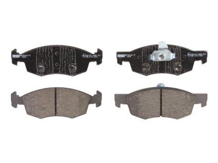 Колодки гальмівні дискові ПЕРЕДН FIAT DOBLO 03-. PALIO 96- (ATE) -ua FERODO FDB1376