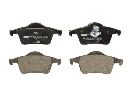 Колодки гальмівні дискові ЗАДН VOLVO S80 98-, V70, XC70 00- -ua FERODO FDB1383