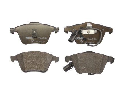 Колодки гальмівні дискові ПЕРЕДН AUDI A6 ALLROAD 00-05 -ua FERODO FDB1407