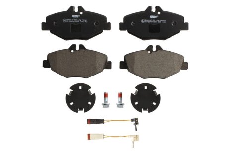 Колодки гальмівні дискові ПЕРЕДН MERCEDES BENZ E-CLASS 2002 - 2009 -ua FERODO FDB1414