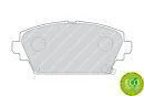Комплект гальмівних колодок передн, HONDA ACCORD VI MG ZR, ZS NISSAN ALMERA TINO, PRIMERA 1.6-2.5 03.97- FERODO FDB1439