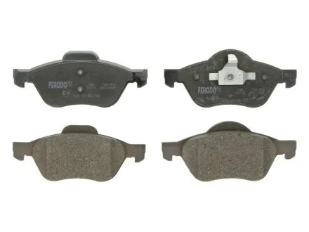 Колодки тормозные дисковые передние RENAULT LAGUNA II 1.6-2.0 2001-, III 1.6-2.0 2007- FERODO FDB1440