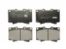 Колодки гальмівні дискові ПЕРЕДН TOYOTA LANDCRUISER 100 4,2TD 4,7 98- 120 3,0D 4,0 04- 150 3,0D 4,0 10 -ua FERODO FDB1456 (фото 1)
