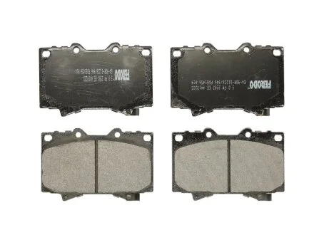 Колодки тормозные дисковые передние TOYOTA LANDCRUISER 100 4,2TD 4,7 98- 120 3,0D 4,0 04- 150 3,0D 4,0 10 FERODO FDB1456