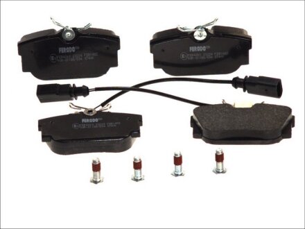 Колодки гальмівні дискові ЗАДН SEAT ALHAMBRA 00-, VW SHARAN 00-, TRANSPORTER (T4) 90-03 -ua FERODO FDB1482