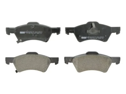 Колодки гальмівні дискові ПЕРЕДН CHRYSLER GRAND VOYAGER -07,DODGE CARAVAN -06 -ua FERODO FDB1510
