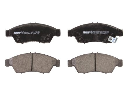 Колодки гальмівні дискові ПЕРЕДН SUZUKI LIANA 1.3I 16V 01-04,1.4D 05-07,1.6I 16V HATCHBACK 01-08,1.8I -ua FERODO FDB1533