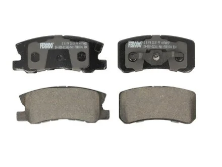 Колодки гальмівні дискові ЗАДН CITROEN C-CROSSER 07-,MITSUBISHI GRANDIS 04-,OUTLANDER 07-,PEUGEOT 4007 -ua FERODO FDB1604