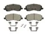 Колодки тормозные дисковые передние MITSUBISHI LANCER 03-,MITSUBISHI OUTLANDER 03-,MITSUBISHI SPACE RUNNE FERODO FDB1621 (фото 1)