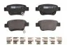 Колодки тормозные дисковые задние TOYOTA COROLLA VERSO 04-,AVENSIS 03- FERODO FDB1649 (фото 1)