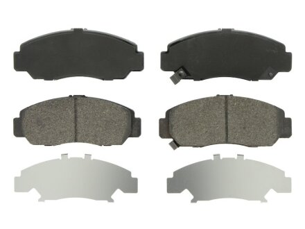 Колодки гальмівні дискові ПЕРЕДН HONDA CIVIC SEDAN 07- -ua FERODO FDB1669