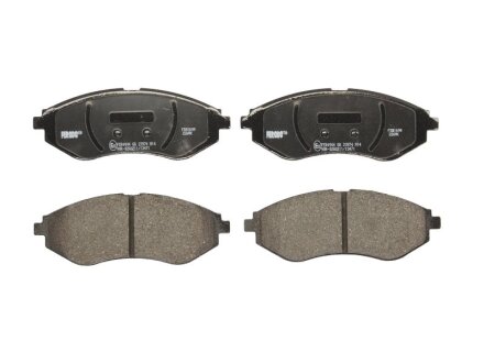 Колодки гальмівні дискові ПЕРЕДН DAEWOO KALOS 1.4 03-, CHEVROLET AVEO, KALOS -ua FERODO FDB1699