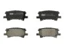 Колодки гальмівні дискові ЗАДН LEXUS RX300 4X4 03-,RX350 4X4 06-,RX400H 3.3 05- -ua FERODO FDB1731 (фото 1)