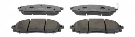 Колодки гальмівні дискові ПЕРЕДН NISSAN NP300 2.5TD 4X4 08-,PICKUP 2.4I 4WD 01-08,2.5DCI 4X4 08- -ua FERODO FDB1745
