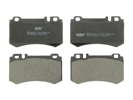 Колодки гальмівні дискові ЗАДН MB E-CLASS(W211-212) 02-08,S-CLASS, SL 03-2012, CLS 2011- -ua FERODO FDB1809