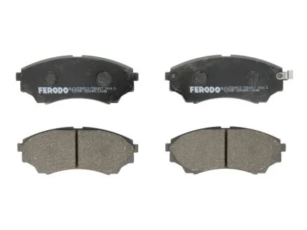 Колодки тормозные дисковые передние FORD RANGER 3.0TDCI 05-;MAZDA BT-50 2.5 MRZ-CD 4*4 06- FERODO FDB1817