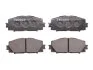 Колодки гальмівні дискові ПЕРЕДН TOYOTA YARIS 1.0 VVT-I, 1.3 VVT-I,1.4D-4D 01/06- NO ABS -ua FERODO FDB1829 (фото 1)