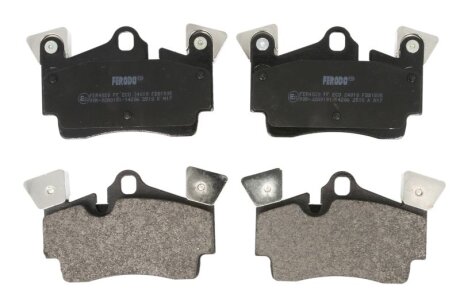 Колодки тормозные дисковые задние AUDI Q7 3.0-6.0 06-,PORSCHE CAYENNE 3.0-4.5 04- FERODO FDB1835