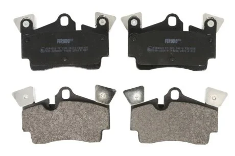 Колодки гальмівні дискові ЗАДН AUDI Q7 3.0-6.0 06-,PORSCHE CAYENNE 3.0-4.5 04- -ua FERODO FDB1835