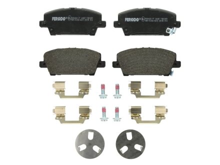 Колодки тормозные дисковые передние HONDA CIVIC VIII HATCHBACK 1.4-2.2 06- FERODO FDB1859