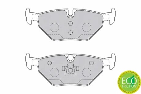 Гальмівні колодки дискові FERODO FDB1867
