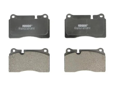 Колодки гальмівні дискові ПЕРЕДН VW TOUAREG 3.0V6TDI 11.04-, 3.2V6 10.02-11.06 -ua FERODO FDB1877
