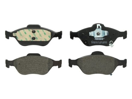 Колодки гальмівні дискові ПЕРЕДН TOYOTA YARIS 06-. DAIHATSU CHARADE 05.11- -ua FERODO FDB1890