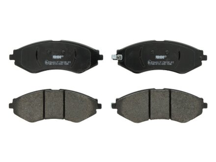 Колодки гальмівні дискові ПЕРЕДН DAEWOO/CHEVROLET LACETTI,LANOS,LEGANZA,NUBIRA,TACUMA 1.4I-2.0I 16V 97 -ua FERODO FDB1905