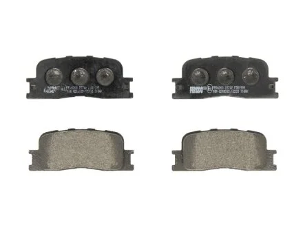 Колодки тормозные дисковые задние TOYOTA CAMRY 2.0 VVTI, 2.4 VVT-I, 3.0 V6 08/01-,LEXUS ES 3.0 01-06 FERODO FDB1909