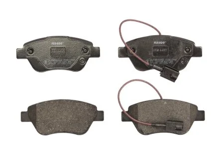 Колодки гальмівні дискові ПЕРЕДН CITROEN NEMO 08-. FIAT FIORINO 07-. 500 07-. PUNTO 09-. PEUGEOT BIPPE FERODO FDB1946