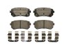 Колодки гальмівні дискові ЗАДН HYUNDAI ACCENT 1.4I-1.6I 06-,I20 1.2I-1.6I 08-,I30 1.4-2.0 08-;KIA CEE' -ua FERODO FDB1956 (фото 1)