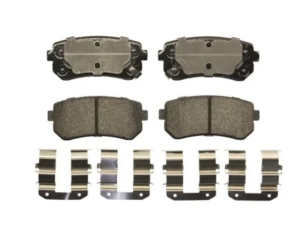 Колодки гальмівні дискові ЗАДН HYUNDAI ACCENT 1.4I-1.6I 06-,I20 1.2I-1.6I 08-,I30 1.4-2.0 08-;KIA CEE' -ua FERODO FDB1956