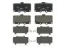Колодки гальмівні дискові ПЕРЕДН SUBARU FORESTER,IMPREZA, WRX, WRX, 2.0IT,2.5I 16V 98.06-,08.01- -ua FERODO FDB1982 (фото 1)