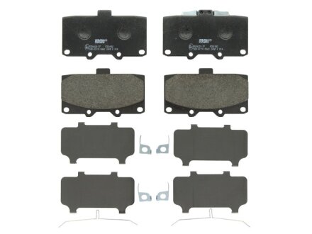 Колодки гальмівні дискові ПЕРЕДН SUBARU FORESTER,IMPREZA, WRX, WRX, 2.0IT,2.5I 16V 98.06-,08.01- -ua FERODO FDB1982