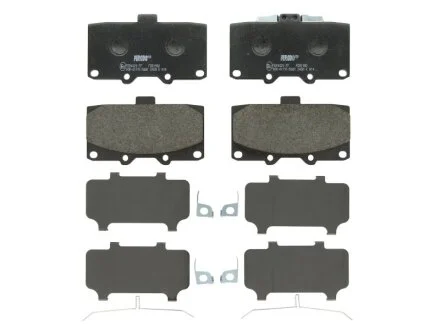 Колодки гальмівні дискові ПЕРЕДН SUBARU FORESTER,IMPREZA, WRX, WRX, 2.0IT,2.5I 16V 98.06-,08.01- -ua FERODO FDB1982