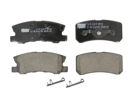 Колодки гальмівні дискові ЗАДН PEUGE 4007 07-/MITSUBISHI OUTLANDER XL 07- FERODO FDB1992