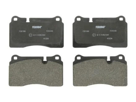 Колодки гальмівні дискові ПЕРЕДН LAND ROVER RANGE ROVER III 02-12. RANGE ROVER SPORT 05-13 FERODO FDB1996