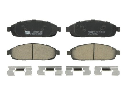 Колодки гальмівні дискові ПЕРЕДН JEEP GRAND CHEROKEE III 3.0-6.1 05- -ua FERODO FDB4002