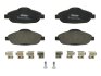 Колодки гальмівні дискові ПЕРЕДН PEUGEOT 3008 2009 -, 308 2007 -, 308 CC 2009 -, 308 SW 2007 - -ua FERODO FDB4003 (фото 1)