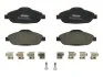 Колодки гальмівні дискові ПЕРЕДН PEUGEOT 3008 2009 -, 308 2007 -, 308 CC 2009 -, 308 SW 2007 - -ua FERODO FDB4003 (фото 1)