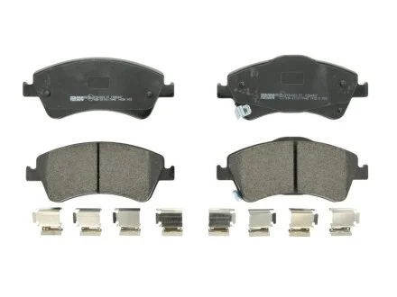 Колодки гальмівні дискові ПЕРЕДН TOYOTA AURIS 2.0D-4D 06-,2.2D-CAT 07-,COROLLA 2.0D-4D 06- -ua FERODO FDB4047