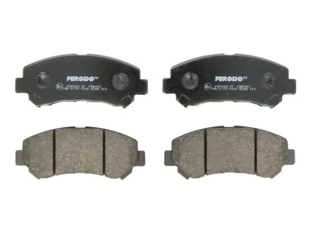 Колодки гальмівні дискові ПЕРЕДН NISSAN QASHQAI 07-, X-TRAIL 07-, RENAULT KOLEOS 08- -ua FERODO FDB4051